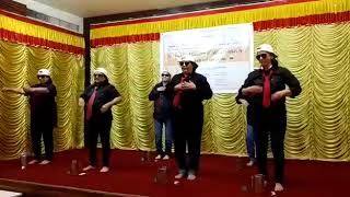 Best Lazy Dance  Senior Citizen  Ladies Club  Funny Performance [upl. by Anailli]