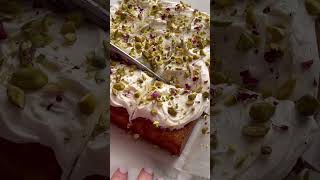 one bowl pistachio cake 😍 baking pistachio cakerecipe [upl. by Notned650]