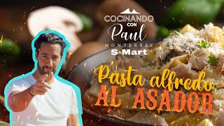 Pasta Alfredo ¡Al Asador con Paul [upl. by Adyam]