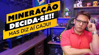 ⛏️🤟🏻 MINERAÇÃO DE CRIPTOMOEDAS  SE PREPARE PARA O BULL MARKET OU ENTÃO DESISTA  MAS DIZ AÍ CAJU [upl. by Odradlig]