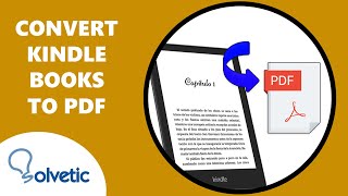 How to Convert Kindle Books to PDF 📑 [upl. by Nakhsa546]