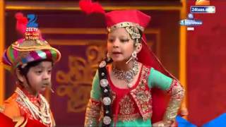 Indias Best Dramebaaz  Parth amp Twinkle –Akbar amp Anarkali act [upl. by Aztiley]