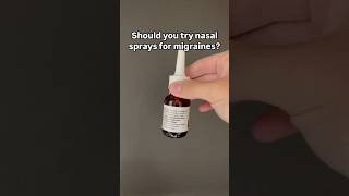 Nasal spray for migraines [upl. by Antebi]