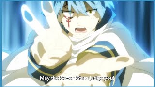 Jellal Performed quotSeven Stars Of Judgementquot  Fairy Tail 100 Years Quest Episode 17 [upl. by Jayne]