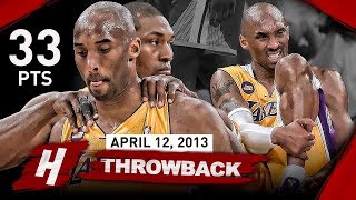 The Game that SHOCKED Laker Nation amp Changed Kobe Bryants Career FOREVER vs Warriors 20130412 [upl. by Avery]