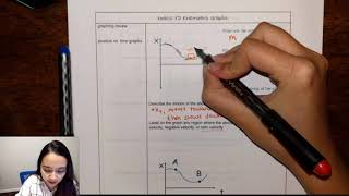 AP Physics C  1D Kinematics Graphs [upl. by Anbul]