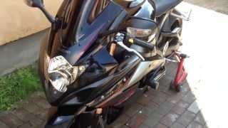 Suzuki GSXR 1000 K6 walkaround and Yoshimura tri cone exhaust sound [upl. by Bellanca786]