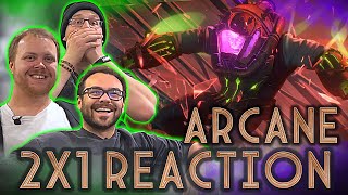 Insane already  Arcane 2x1 REACTION [upl. by Oirevlis191]