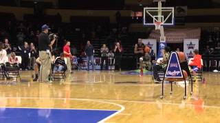 Mitchell Wiggins Jr Dunks at the NAIA AllStar Dunk Contest [upl. by Emelyne]