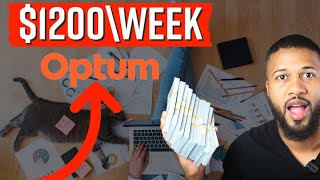 Optum Is Hiring They Will Pay 1240\Week I Paid Training  New Work From Home Job [upl. by Annavoj874]