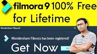 Filmora free key how to activate filmora 9 for free for lifetime  Best video edit software [upl. by Ak495]