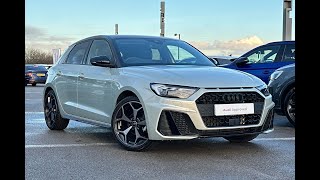 Approved Used Audi A1 Sportback Black Edition 25  Blackburn Audi [upl. by Etteyafal654]