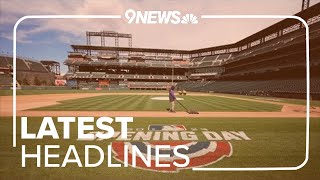 Latest Headlines  Rockies Opening Day At Coors Field [upl. by Kirkpatrick]