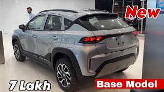 New FRONX 2024 Updated New Model  Maruti Suzuki Fronx 2024 Silver Colour Review [upl. by Alexis522]