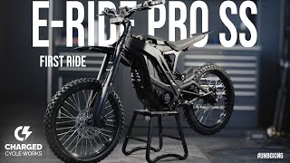 Eride Pro SS First Ride review and unboxing [upl. by Godfrey]