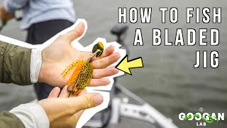 HOW TO FISH A Bladed JIG  BASS FISHING TIPS [upl. by Israeli]