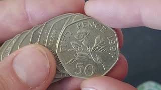 1 LUCKY BAG 50p Coin Hunt 339 [upl. by Pardoes210]