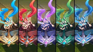 All Victorious Sona Ranked Rewards Chromas League of Legends [upl. by Ahcsap]