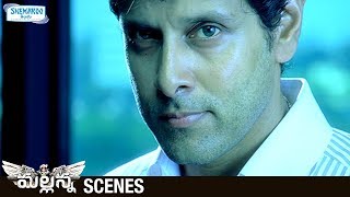 Vikram Raids Ashish Vidyarthi  Mallanna Telugu Movie Scenes  Vikram  Shreya Saran  DSP [upl. by Payne978]