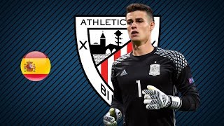 KEPA ARRIZABALAGA  Athletic Bilbao  Best Saves  20172018 HD Welcome to Real Madrid [upl. by Allerbag133]