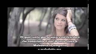 Alessandra Amoroso  Bellezza incanto e nostalgia testo  lyric [upl. by Crowe446]