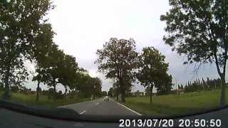 Królewo śmiertelny wypadek BMW sierpień 2013 HD [upl. by Amiarom]