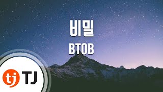 TJ노래방 비밀Insane  BTOB  TJ Karaoke [upl. by Torbart]