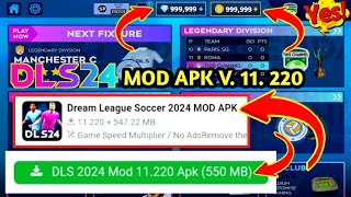 Dls 2024 mod apk unlimited money and gems  Dls 24 hack [upl. by Dollie]