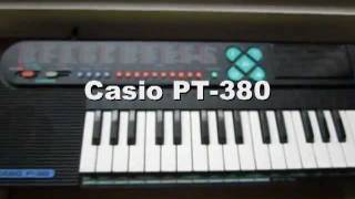 Casio PT380 [upl. by Saltsman]