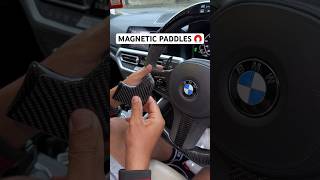 SOUND UP FOR THESE MAGNETIC PADDLES 🧲😍 bmw bmwm340i paddleshifter magneticpaddleshifters [upl. by Cedric]