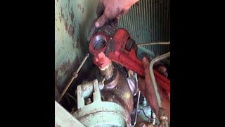 Sullair screw compressor intake valve replacement [upl. by Goldsworthy]