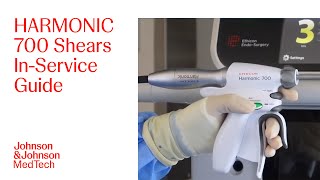 How to Set up HARMONIC 700 Shears with Ethicon GEN11 Generator  JampJ MedTech [upl. by Lytsirhc]