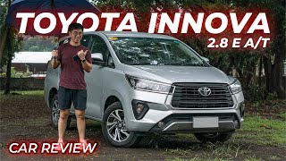 2022 Toyota Innova 28 E  Car Review [upl. by Lomax]