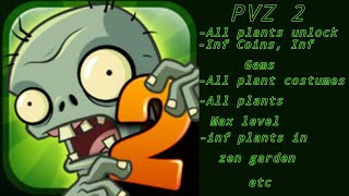 PVZ2 ppdat SAVEFILE HOW TO INSTALL IN THE VIDEO [upl. by Lili169]