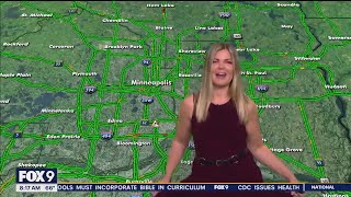 Kendall Marks last traffic report at FOX 9 [upl. by Nwavahs232]