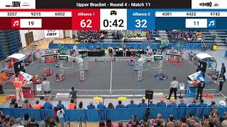 Match 11 R4  2024 FIM District Battle Creek Event presented by Parker Hannifin [upl. by Ellevart]