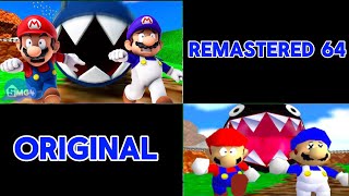 SMG4 Who Let The Chomp Out ORIGINAL VS REMASTERED64 Comparison [upl. by Oswald762]