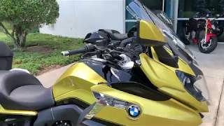 2018 BMW K 1600 B Grand America Austin Yellow Metallic Walkaround at Euro Cycles of Orlando Florida [upl. by Anaicul]