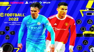 New eFootball PES 2022 PPSSPP V1 English Commentary Update Latest Transfersamp Real Faces 600MB [upl. by Lezlie103]