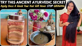 Ancient Ayurvedic Hair Growth Secret  Apply Once A Week Your Hair Will Never Stop Growing [upl. by Ebert]