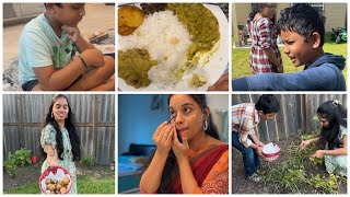 అందరం కలిసి potato harvest చేసాము🥔 అభి కి ఒక పెద్ద surpise🥹 Holidays lo ide pani maaku inka [upl. by Victoria]