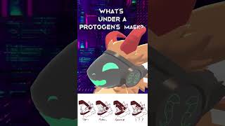 WHATS INSIDE A PROTOGEN MASK [upl. by Ecnahs]