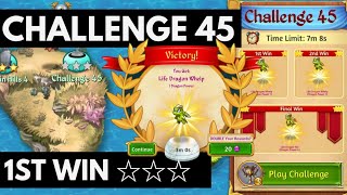 Merge Dragons Challenge 45 • 3m0s On 1st Win ☆☆☆ [upl. by Noll511]