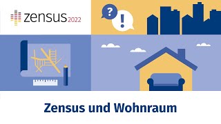 Zensus 2022 und Wohnraum  Offizielles Erklärvideo [upl. by Glanti766]