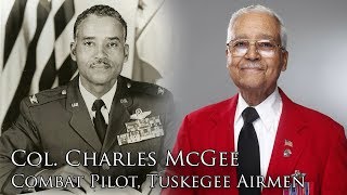 Col Charles McGee Tuskegee Airman Full Interview [upl. by Marko]