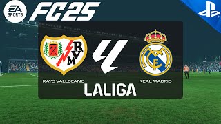 FC 25  Rayo Vallecano vs Real Madrid  La Liga 2425  PS5 Full Match [upl. by Jara]