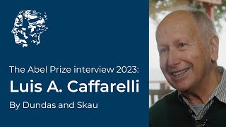 Luis A Caffarelli  The Abel Prize Interview 2023 [upl. by Ellehcam]