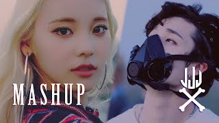 STRAY KIDS x LOONA ODD EYE CIRCLE  VOICES  LOONATIC MASHUP [upl. by Marala]