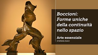 Boccioni Forme uniche della continuità nello spazio [upl. by Israel207]