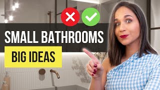 ✅ TOP 10 Ideas for SMALL BATHROOMS  Interior Design Ideas and Home Decor  Tips and Trends [upl. by Geoffrey]